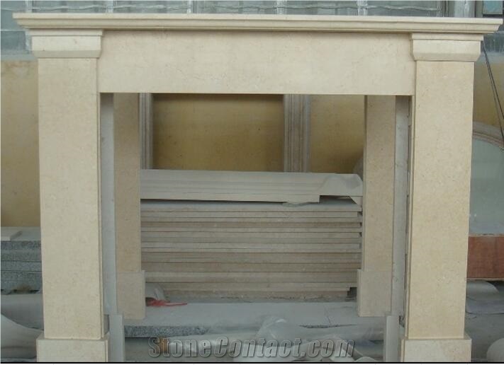 Fireplace Galala 3d Beige Mantels
