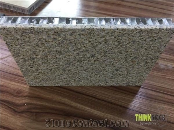 G682 Granite + Aluminated Honeycomb Composite Panels