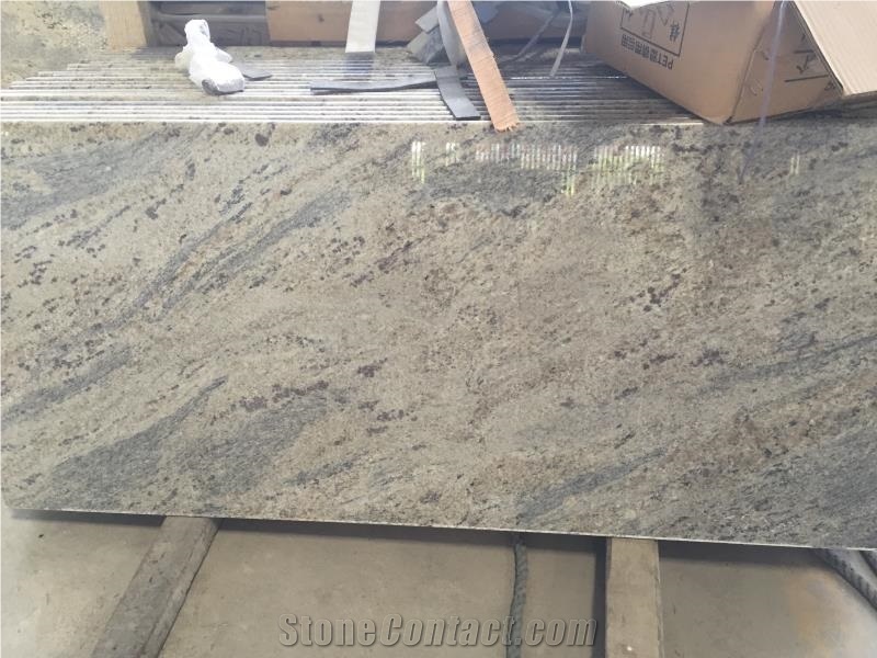 Kashmir White Granite Slabs Tiles