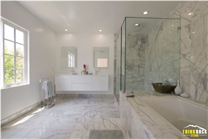 Oriental White Tiles & Counter Tops for Bathroom