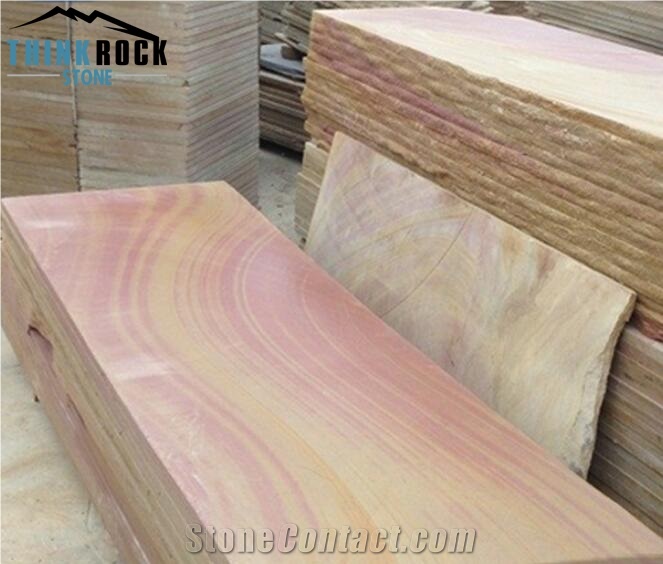 Rainbow Sandstone Slabs & Sandstone Tiles