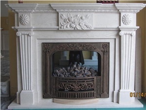 Ultraman Marble Fireplace Customized Indoor