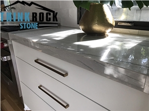 White Macaubas Quartzite Countertop
