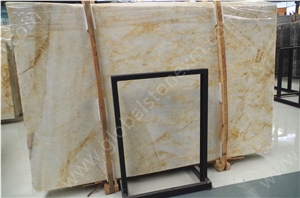 Amber Onyx Slab Beige Tile for Tabletop Vanity Top