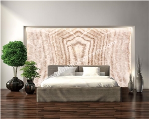 Beige Onxy Slabs Tiles