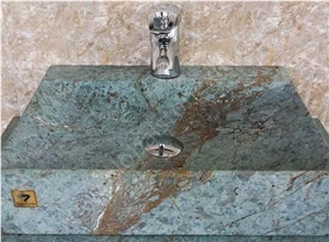 Blue Riff Marble Slabs Tiles Exotic