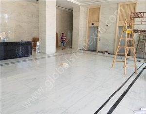 Calacatta Clouds Slabs Tiles for Villa/Hotel Lobby