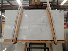 Calacatta White Nano Glass Stone for Feature Wall