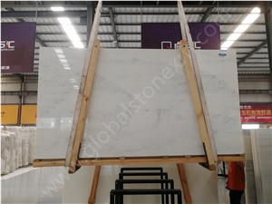 Calacatta White Nano Glass Stone Slabs