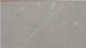 Carrara White Quartz Slabs