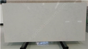Carrara White Quartz Slabs
