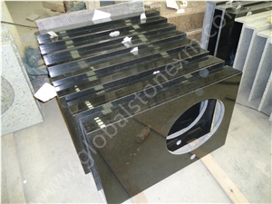 China Black Granite,Black Tops,Custom Tops