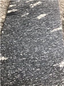 China Black Via Lactea Granite Slabs&Tiles,Snow Grey
