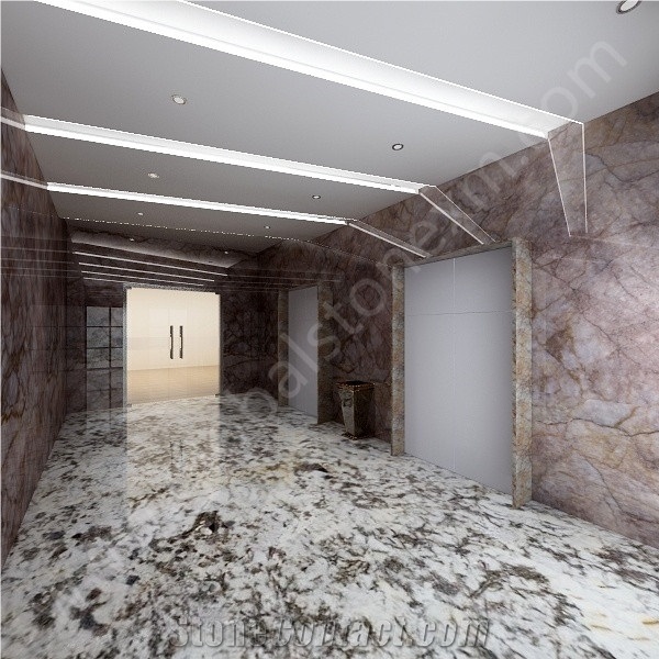 Chinese Bianco Antico Granite Walling and Flooring