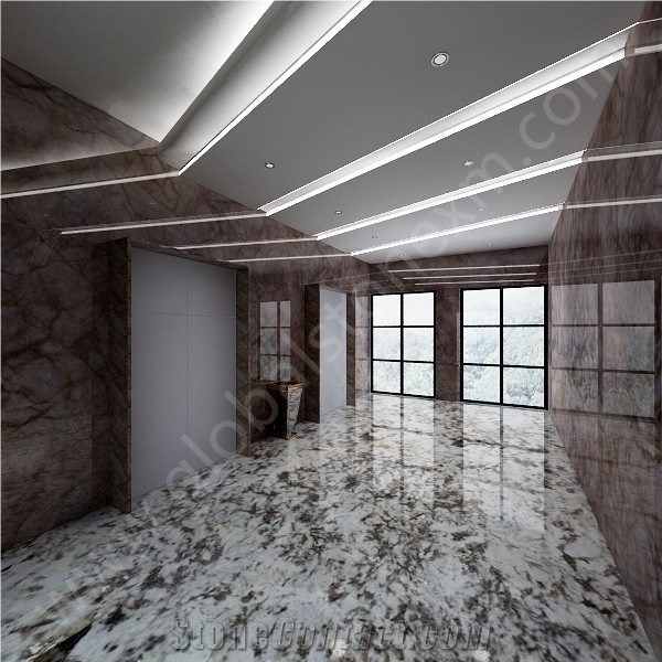 Chinese Bianco Antico Granite Walling and Flooring