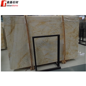 Elegant New Amber Slabs Tiles for Washing Room