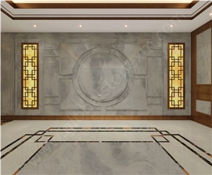 Erlake Blue Marble Decorations