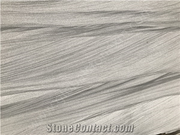 Gem Grey Quartzite,Wooden Veins Slabs for Decor