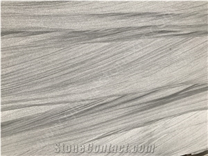 Gem Grey Quartzite,Wooden Veins Slabs for Decor