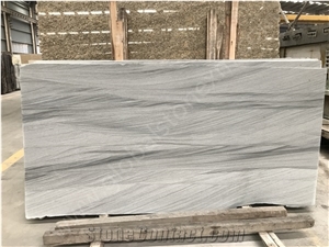 Gem Grey Quartzite,Wooden Veins Slabs for Decor