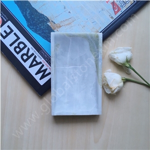 Green Marble Artifacts Stone Bathroom Soapbox