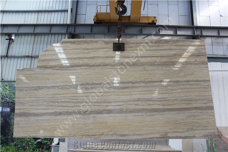 Gs Travertine Slabs for Outdoor and Indoor Decor