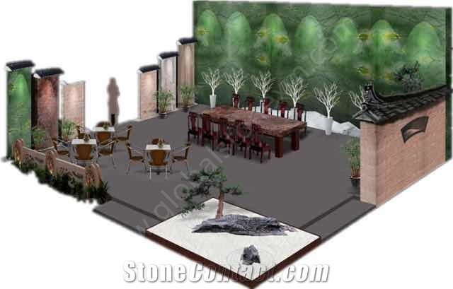 Hainan Grey Basalt Slabs Tiles Floor Paving Stone