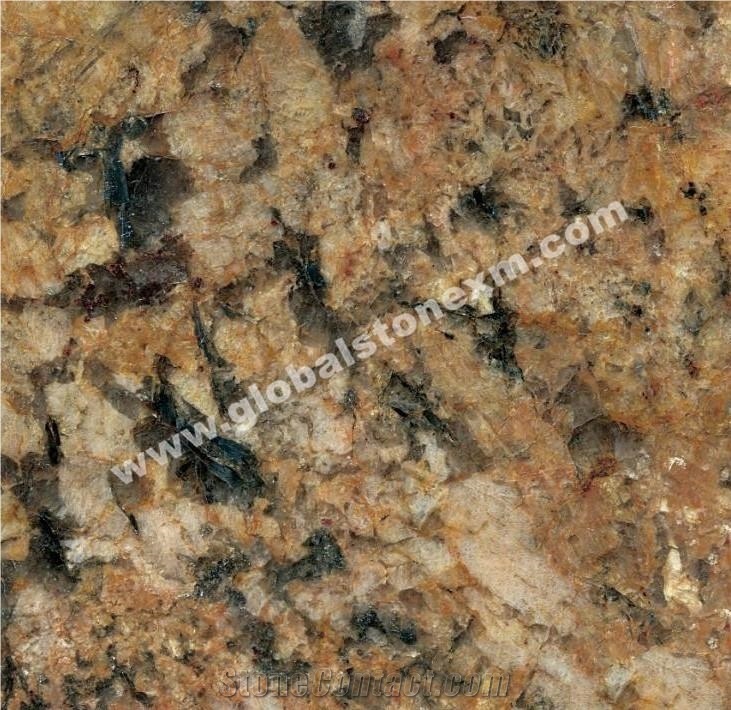 Hot Selling Alaska Gold Slabs Tiles for Flooring