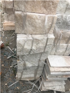 Hot Selling Beige Quartzite Slabs Tile for Paving