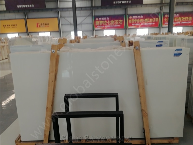 Ice Nano Glass Stone Manmade Slabs Tiles Walling