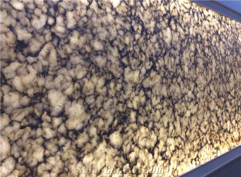 Iran Grey Alabaster Slab Tile for Bartops