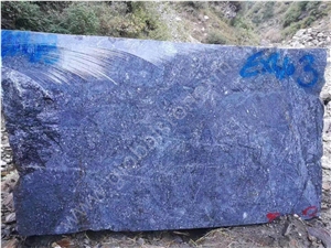 Luxurious Alpine Blue Granite Slabs for Reception