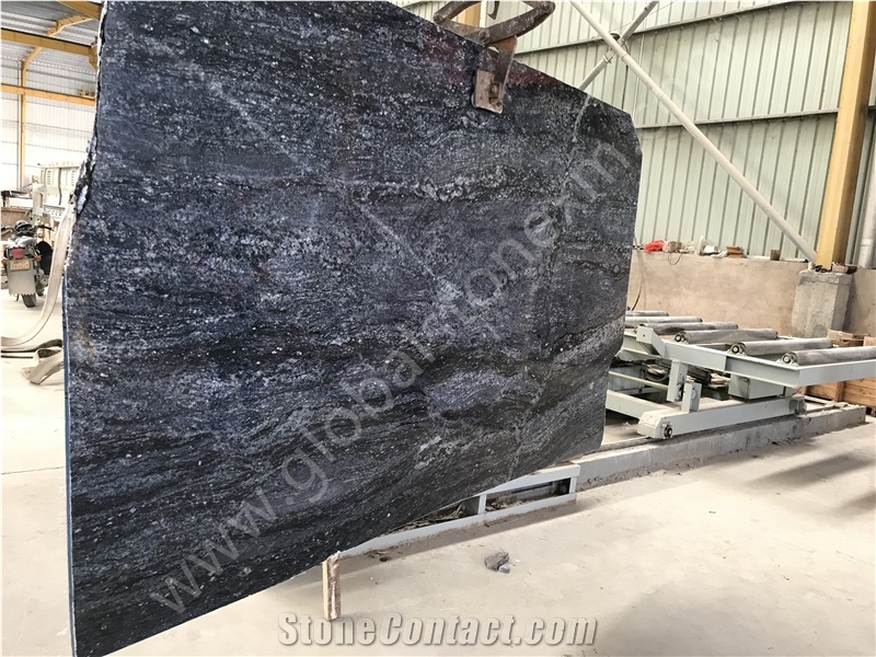 Luxurious Alpine Blue Granite Slabs for Reception