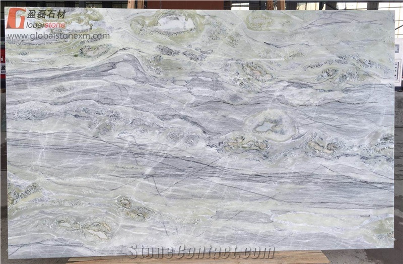 Magic Seaweed Green Marble