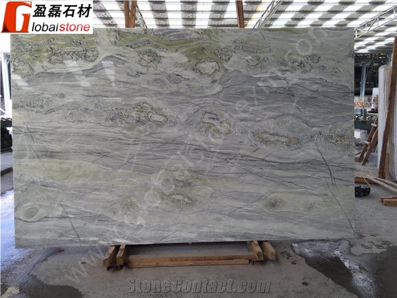 Magic Seaweed Green Marble
