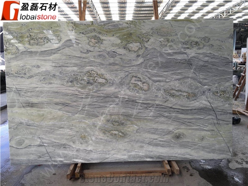 Magic Seaweed Green Marble