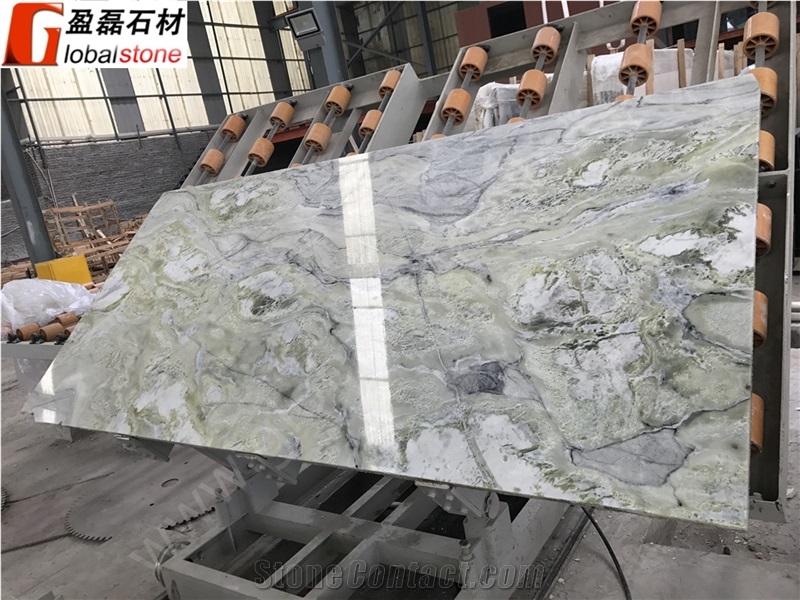 Magic Seaweed Green Marble