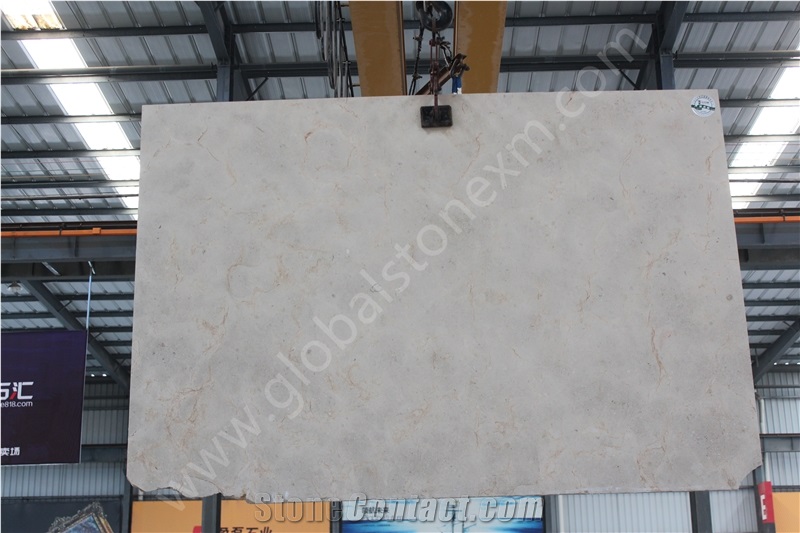 Pakistan Tippy Beige/Cream Limestone Slabs Tiles