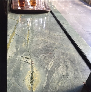 Peacock Green Marble Window Sills