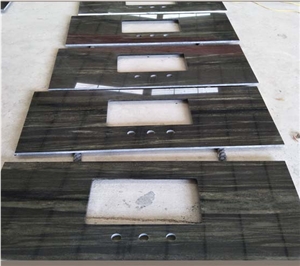Quicksand Green Granite Bath Tops