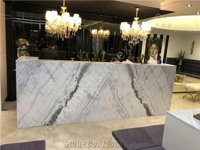 Simon Marble Slabs Tiles for Hotel Villa