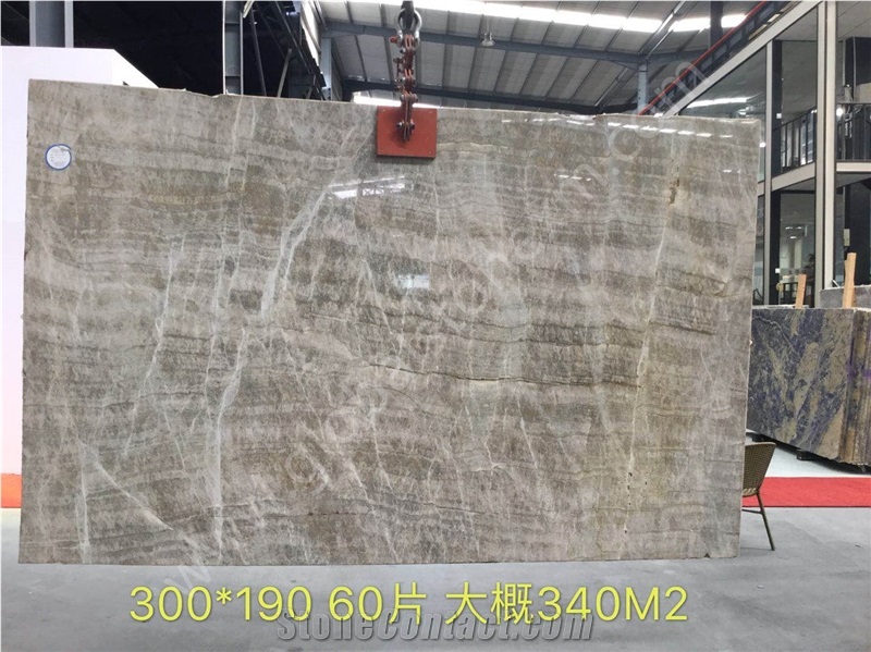 Taj Mahal Quartzite Slabs Tiles for Wall Cladding