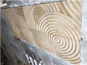 Tippy Beige Marble Decorative Wall