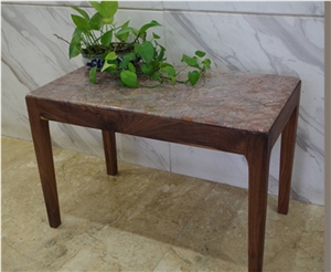 Violet Gold Marble Slabs for Tabletops