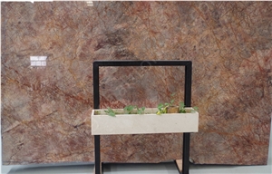 Violet Gold Marble Slabs for Tabletops