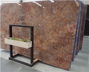 Violet Gold Marble Slabs for Tabletops