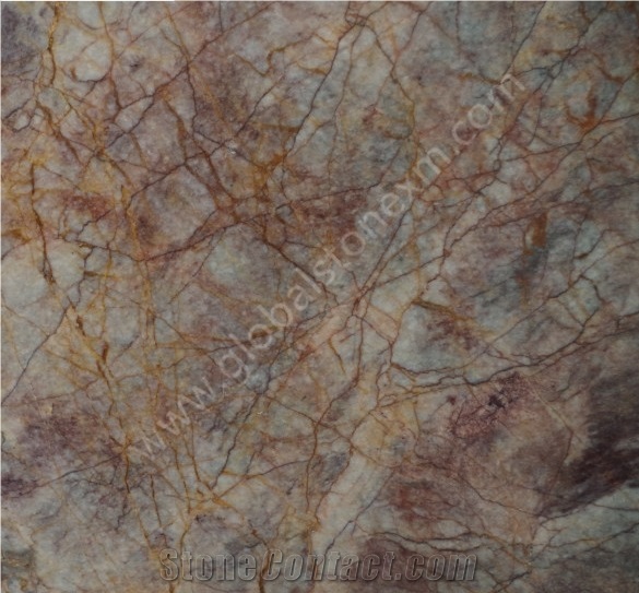 Violet Gold Marble Slabs for Tabletops