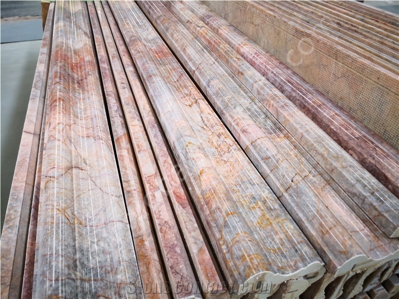Violet Gold,Wall/Floor Marble Molding Borders