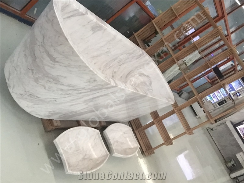 Volakas White Marble Bath Tubs