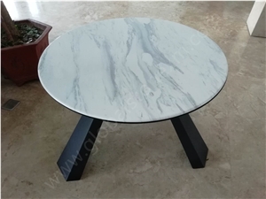 Volakas White Marble Table Tops